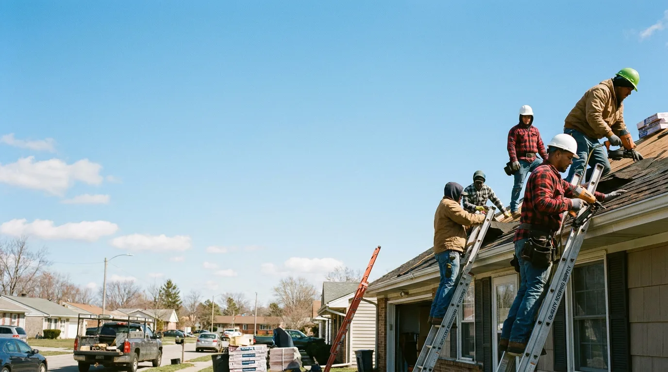 Roofing in Woodland, MI near me